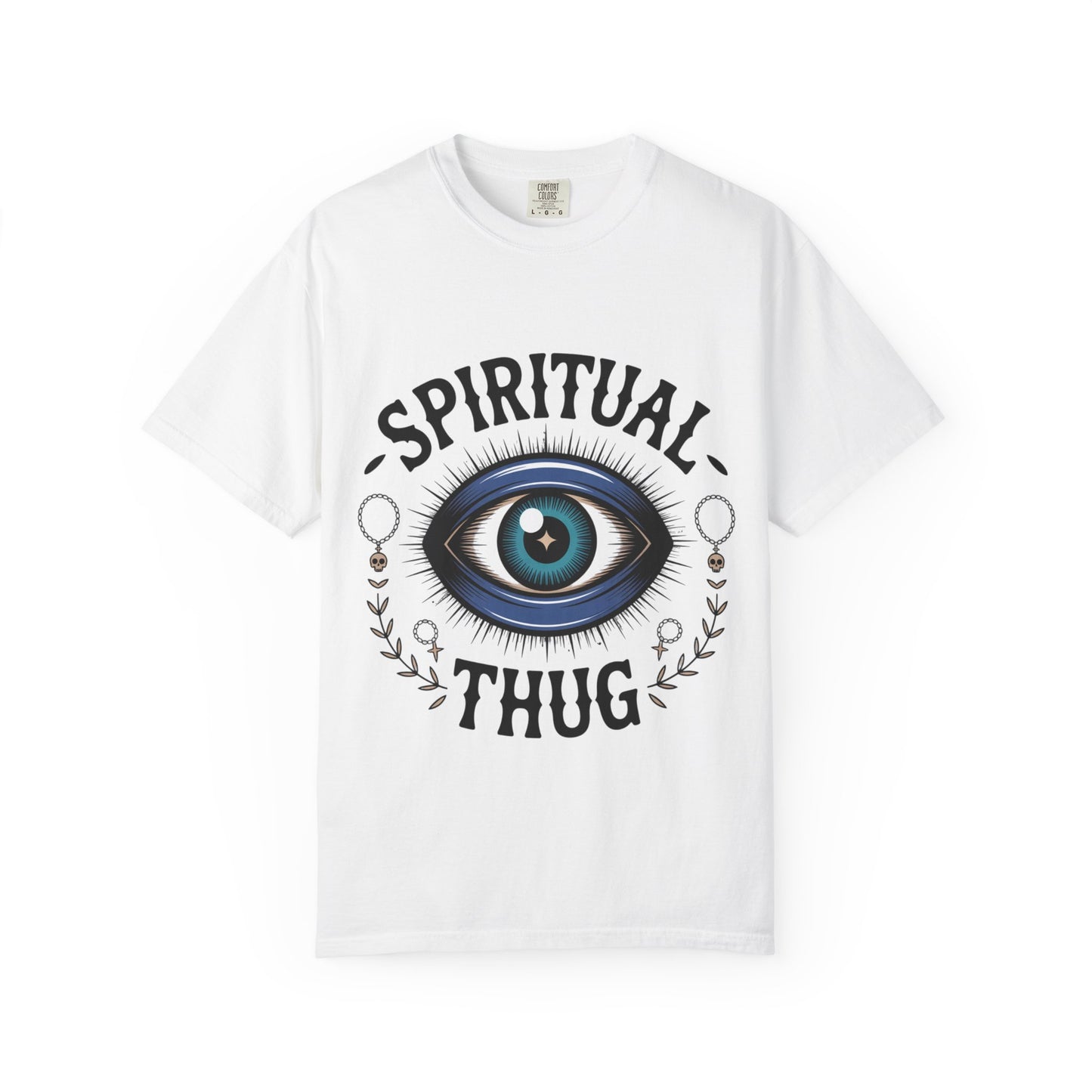 Spiritual Thug T-Shirt — All-Seeing Eye Graphic Tee for Mystics
